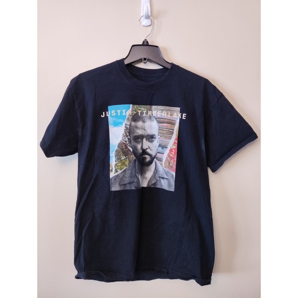 Other - Justin Timberlake Man Of The Woods Tour‎ Concert Blue T-Shirt Size Large